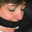47 YEAR OLD LIBRARIAN PANTYHOSE HOG-TIED HOSTAGE (D18-15)