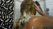 a hot shower