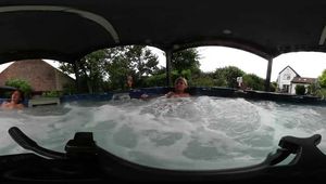 Fun in the pool Virtual Reality