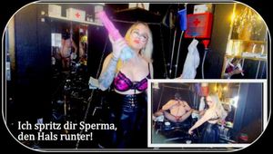Cumshot in dein Blasmaul rein! 
