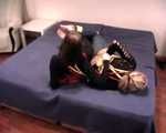 Close friends Catt and splendid Alexa trying to escape (video)