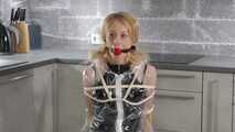 Unser neues Model Miss Alice das erste Mal in Bondage (hinter den Kulissen) 
