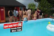 Party photos: Tina and Farah outdoor party