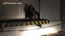 078067 Rachel Evans Takes A Megapee From The Loading Bay