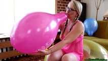 Cattex 36" riding and Blow2Pop pink Belbal 14inch *KEEP CALM AND BLOW ME*