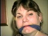26 Yr OLD BARMAID SALLY DOES RANSOM CALL & IS CLEAVE GAGGED 3 TIMES (D46-4)
