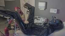Rubberclinic Dr. Sad. Avengelique - Stress test for the asscunt