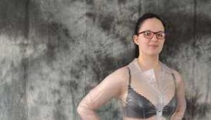 Secretary in PVC Bondage part 1