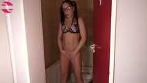 Naughty Teen pees in Public