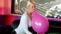 Blow2Pop pink promotional balloon