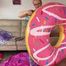 overinflate various pool toys until they burst and sign them