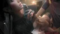 Gol Ellie Halo Bathroom Fuck and Cumshot
