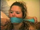 BBW MICHELLE IS MOUTH STUFFED, OTM GAGGED, WRITES K1DNAP NOTE WITH HANDS TIED, MAKES RANSOM CALL (D50-11)