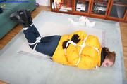 Susi and her new jacket