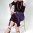 Photos: Uschi in an evening dress