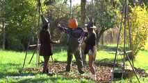 Happy Halloween! Pumpkin headbasting
