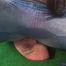 Daliah, my ass and feet for the trapped face