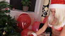 110 X-Mas balloon popping