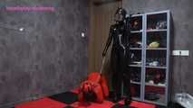 Xiaomeng Uses Ambu Bag on Human Pup Xiaoyu