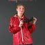 Anastasia posing in a foto studio wearing supersexy rainwear (Pics)