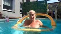 geil im Pool