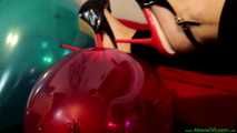 balloon teasing and popping fun