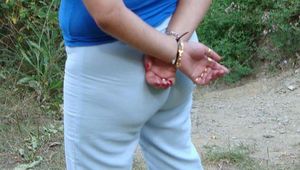 T J Tied outdoors