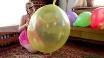 Cattex 36" riding and Blow2Pop pink Belbal 14inch *KEEP CALM AND BLOW ME*