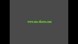 Get 2 Videos with Alina enjoying her Shiny Nylon Shorts at home from our 2010 Archive