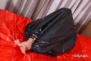 Elsa - Ball cuffed and packed into trashbag