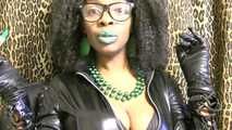 Latex Green Lips