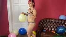 sexy balloon cigpopping
