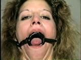 TAMARA IS HOME MADE RING-GAGGED, MOUTH STUFFED & TIT TIED (D45-5)