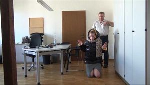 Lea - Raid in the office part 1 of 8