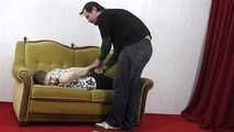 Larissa hogtied