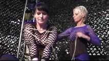 Yvette Files - the Queen of Escapes - Her hardest Challenges ever - Bondage Bet vs. Lena King from an Event