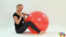682 Gymnastikball spass mit Gabi Gold