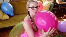Cattex 36" riding and Blow2Pop pink Belbal 14inch *KEEP CALM AND BLOW ME*