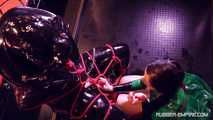 Lady Ashley - Incredibly horny rubber object