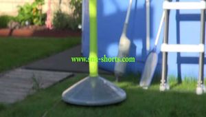 Watch Chloe enjoying the Sun in her Shiny Nylon Shorts