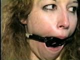 TAMARA IS HOME MADE RING-GAGGED, MOUTH STUFFED & TIT TIED (D45-5)