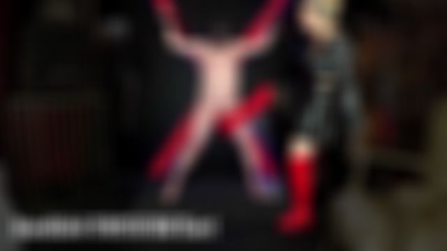 Hardcore kick to the balls!