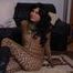 Leoparden-Catsuit