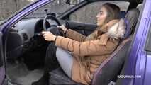 Amanda steps on the pedal