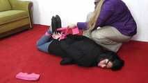 first towel hogtie