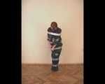 [From archive] Liska escapes from the trash bag mummification