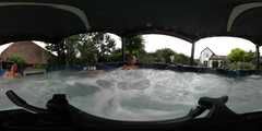 Fun in the pool Virtual Reality