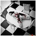 Hogtied on the kitchen table, part 2
