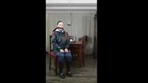  Selfbondage in rainwear next try