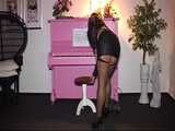 Upskirt, no panty